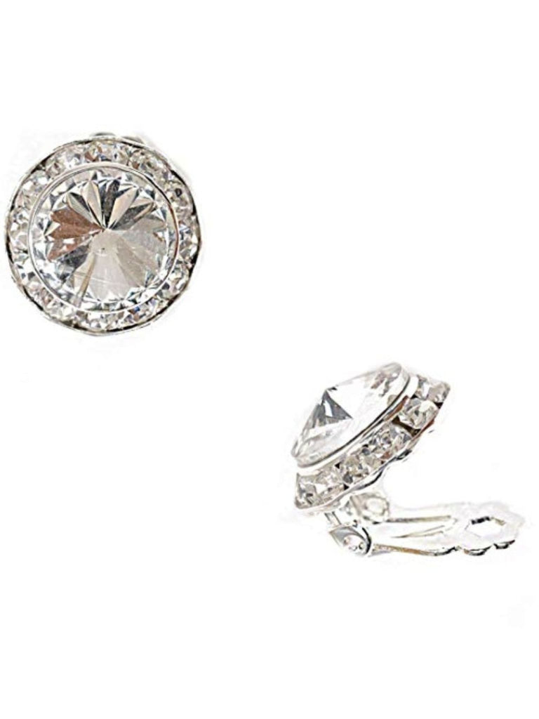 15mm Rhinestone Earrings – Stardom Dance Costumes1