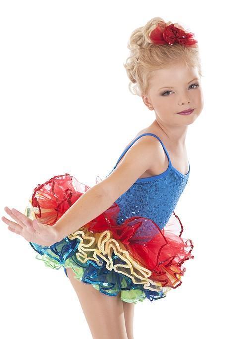 Little girl dance costumes best sale