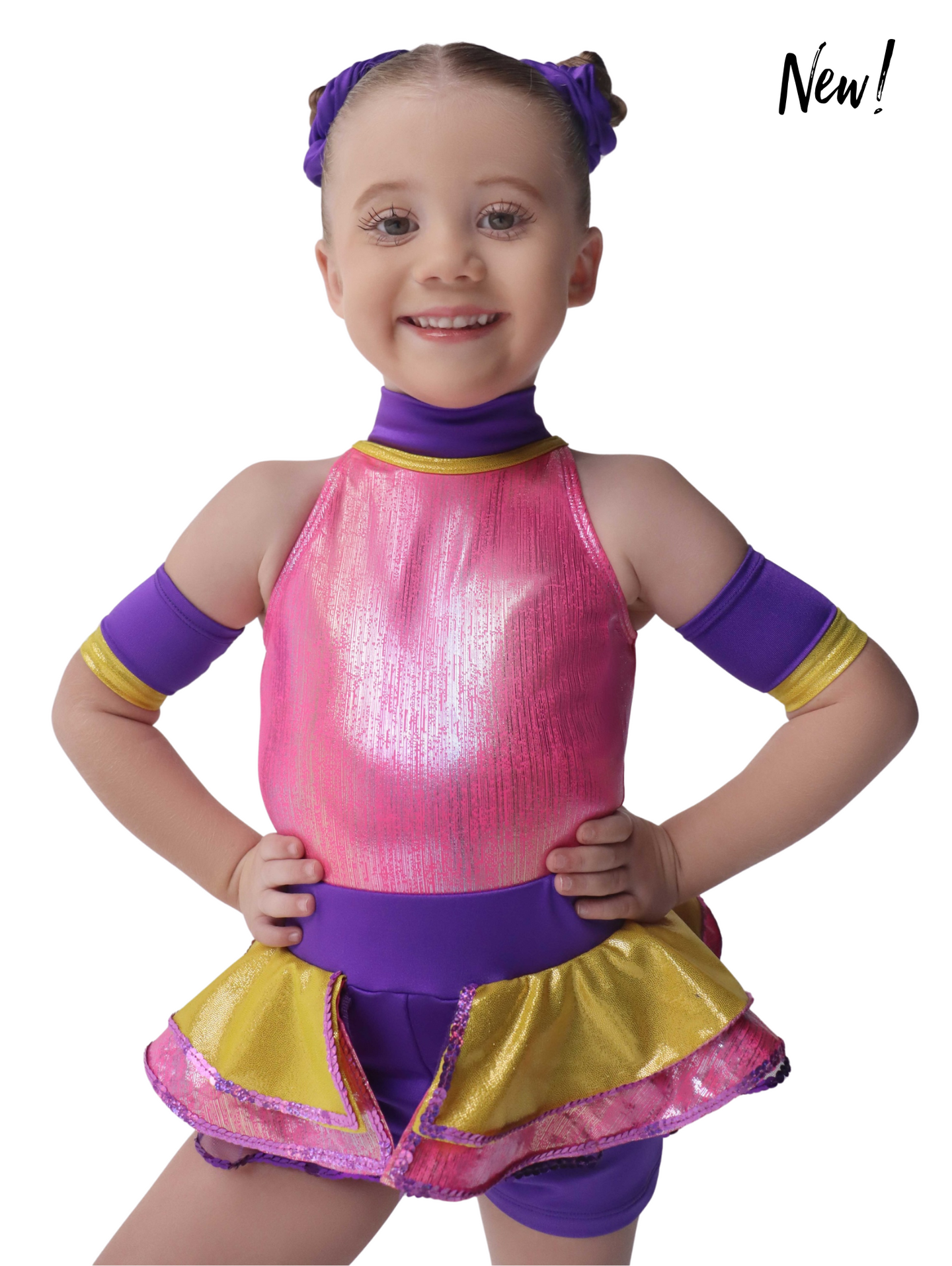 Maisie Four-Piece Concert Set (Leotard, Short, Skirt and Tutu)