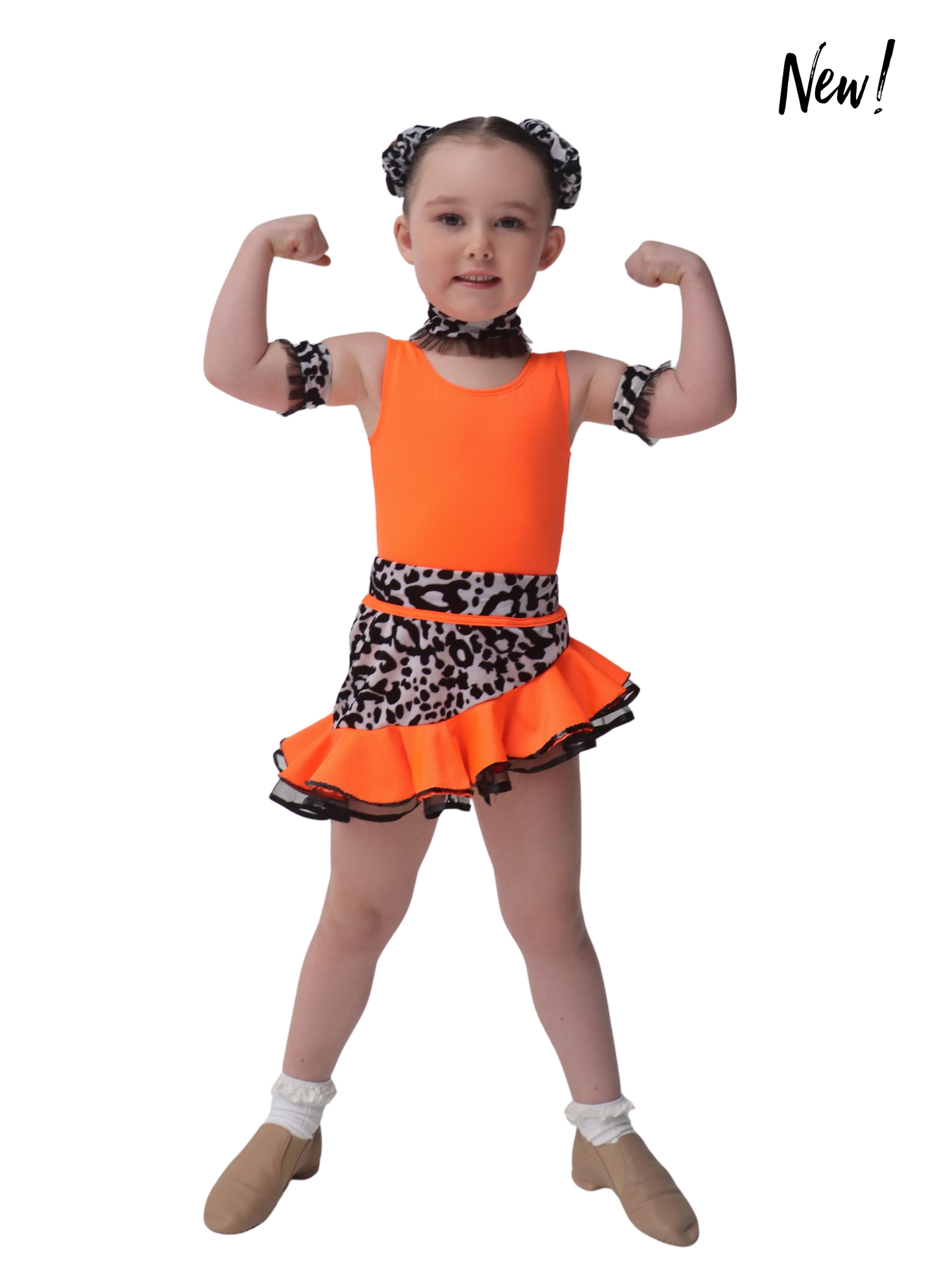 Tikka Two Piece Set (Leotard, Skirt)