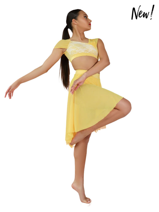 Elegant Lyrical Modern Dance Costumes For Women Chiffon Dance Dress, Adult Contemporary  Dance Dress For Practice And Performance 2203 From Lqbyc, $35.09 |  DHgate.Com