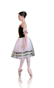 SDC - Stage Boutique - Costumes - Giselle Adult - Olive - Side
